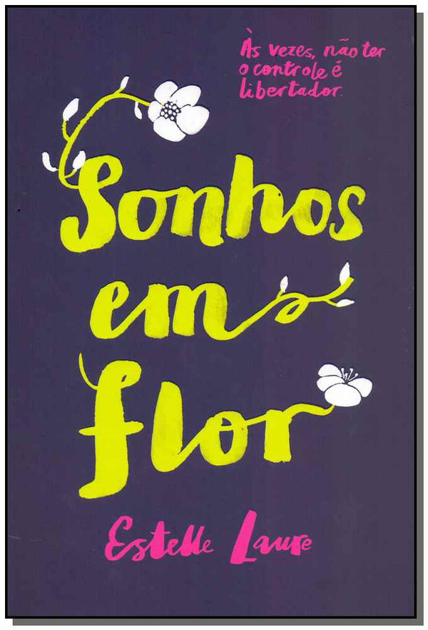 Capa do livro Sonhos em Flor, de Estelle Laure
