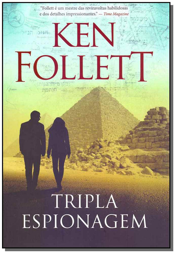 Capa do livro Tripla Espionagem, de Ken Follett