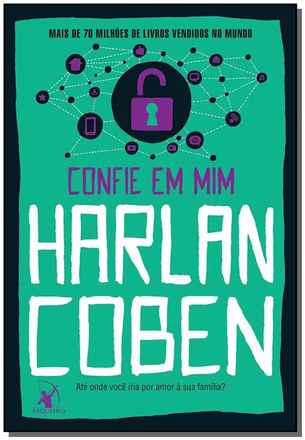 Capa do livro Confie em Mim, de Harlan Coben