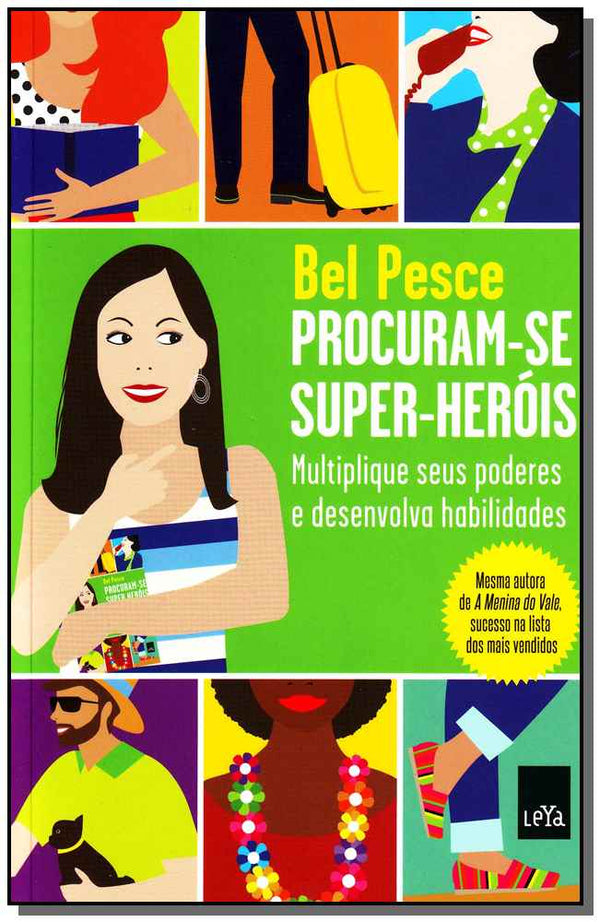 Capa do livro Procuram-Se Super-Heróis, de Bel Pesce