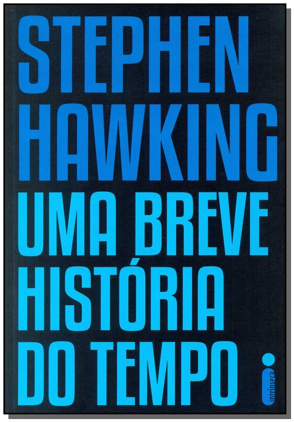 Capa do livro Uma Breve História do Tempo, de Stephen Hawking