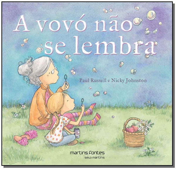Capa do livro A Vovó Não se Lembra, de Paul Russel