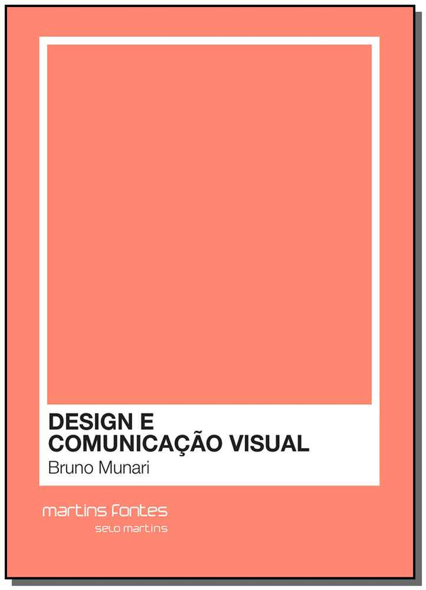 Capa do livro Design e Comunicação Visual, de Bruno Munari