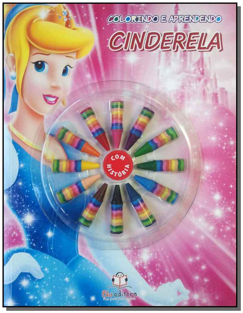 Colorindo e Aprendendo - Cinderela