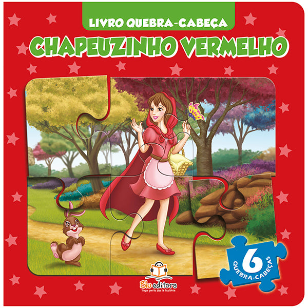 Livro Quebra-Cabeça - Chapeuzinho Vermelho