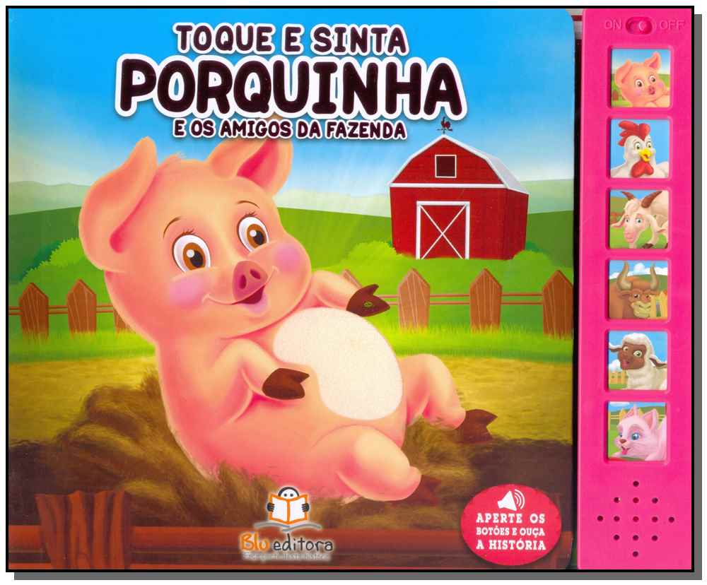 Toque e Sinta - Porquinho e os Amigos da Fazenda