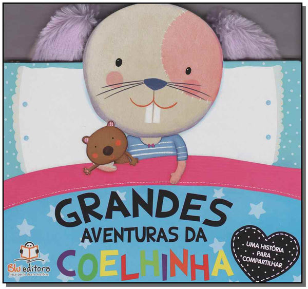 Capa do livro Grandes Aventuras da Coelhinha, de Editora Blu