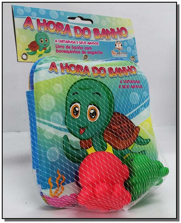 Capa do livro Hora do Banho, a - A Tartaruga e Seus Amigos, de Editora Blu