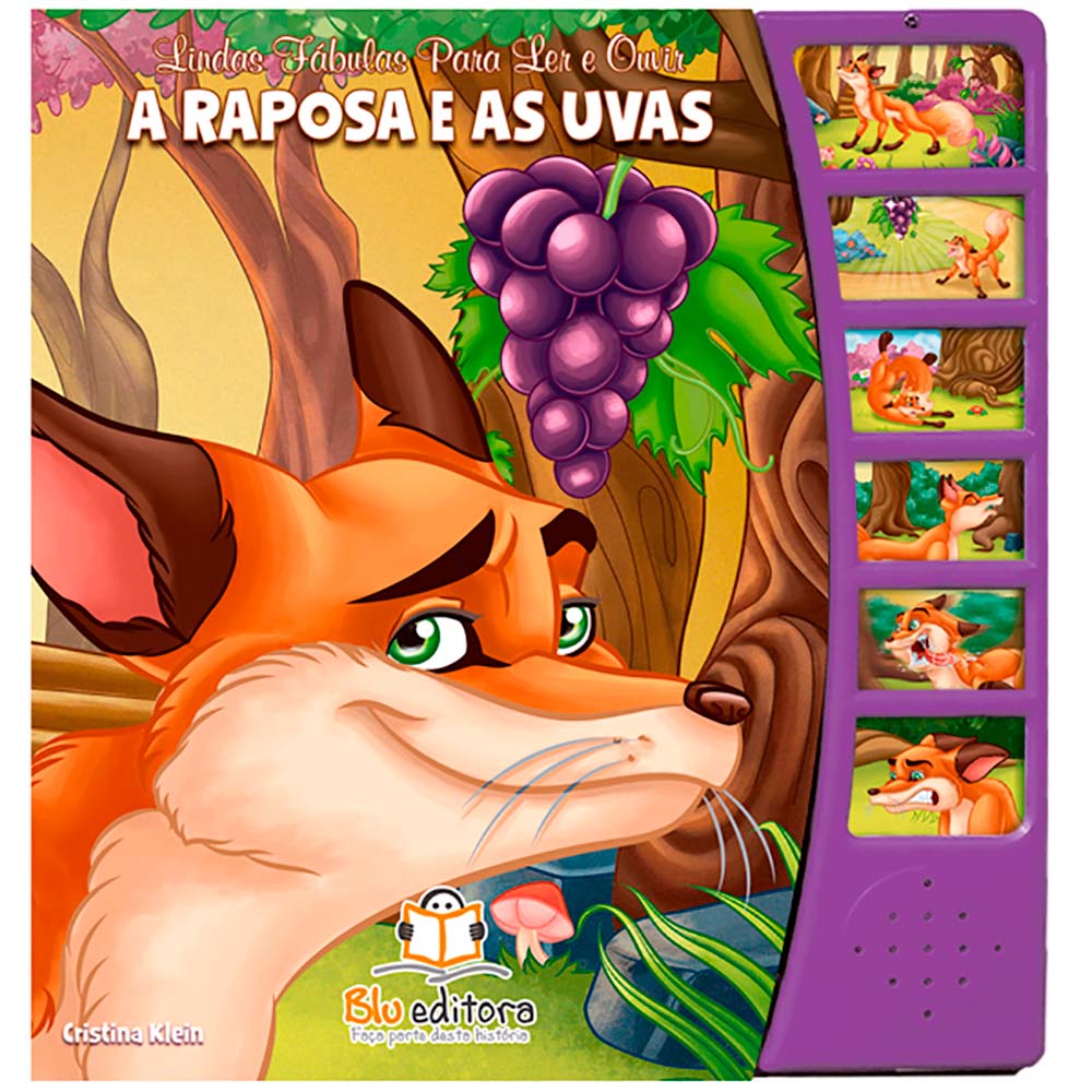 Lindas Fábulas para Ler e Ouvir - A Raposa e as Uvas