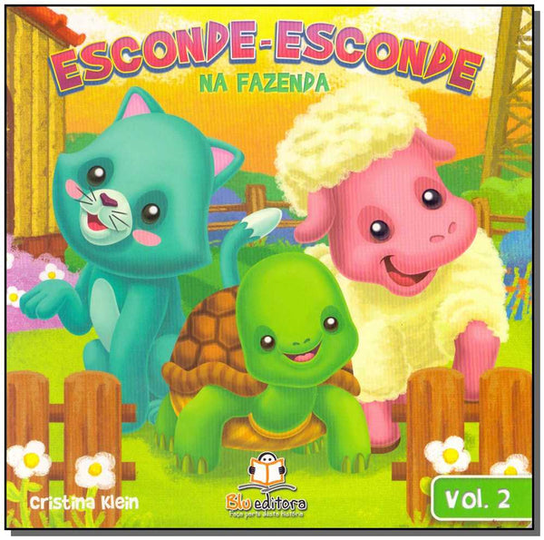 Capa do livro Esconde-Esconde na Fazenda - Vol. 2, de Cristina Klein