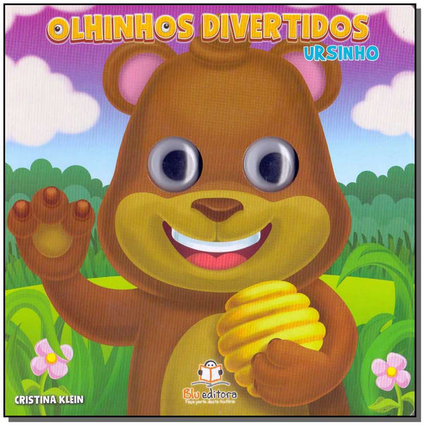 Capa do livro Olhinhos Divertidos - Ursinho, de Cristina Klein
