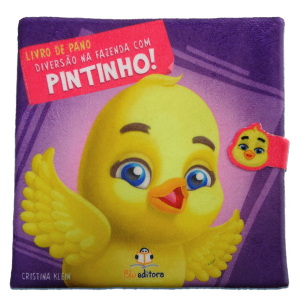 Livro de Pano - Diversão na Fazenda - Pintinho!