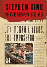 Capa do livro Novembro de 63, de Stephen King