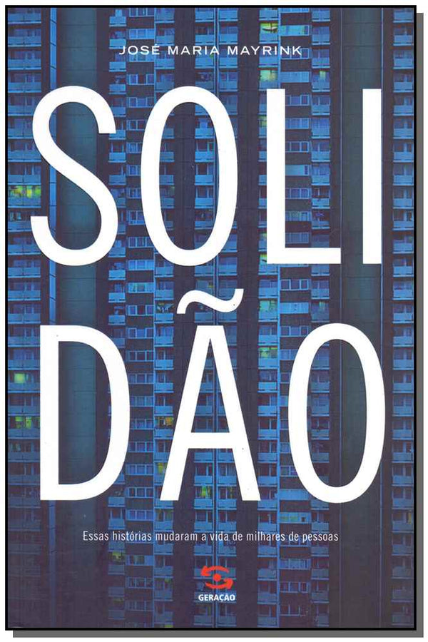 Capa do livro Solidao, de Jose Maria Mayrink