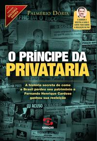 Capa do livro O Príncipe da Privataria, de Palmerio Doria