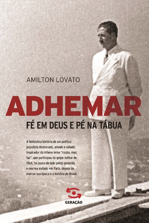 Capa do livro Adhemar, de Amilton Lovato