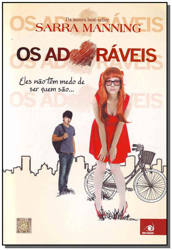 Capa do livro Os Adoraveis - Eles Não Tem Medo de Ser Quem São ..., de Sarra Manning