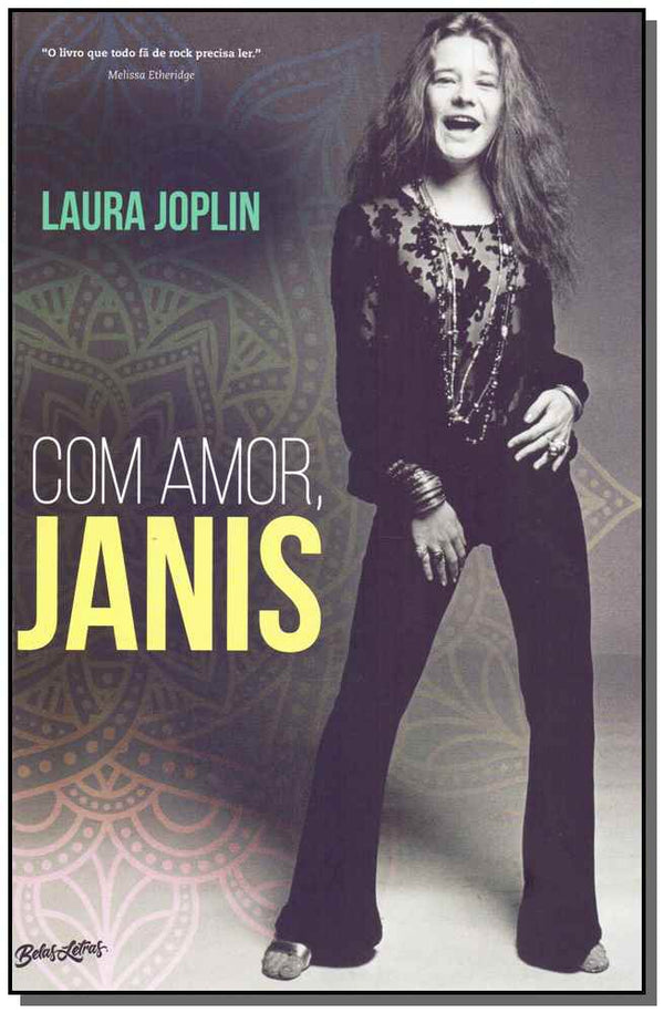 Capa do livro Com Amor, Janis, de Laura Joplin