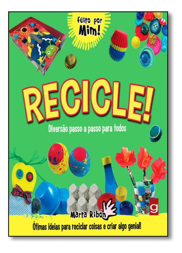 Capa do livro Recicle, de Martha Ribon