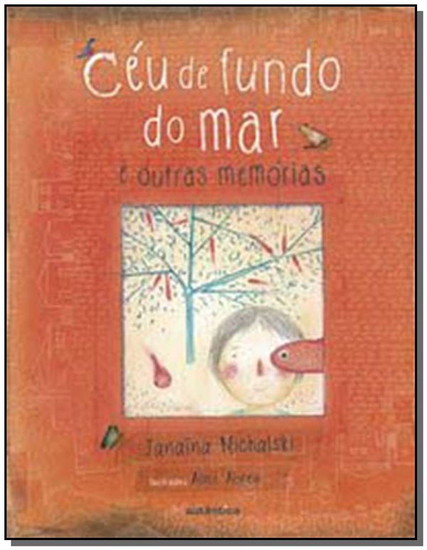 Capa do livro Ceu de Fundo do Mar e Outras Memorias, de Janaina Michalski