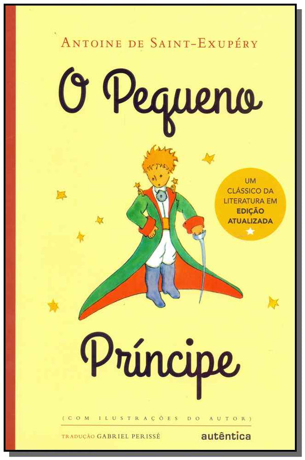 Capa do livro O Pequeno Príncipe, de Antoine de Saint-Exupery