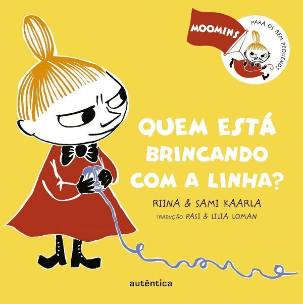 Capa do livro Quem Esta Brincando com a Linha?, de Sami  Kaarla Riina