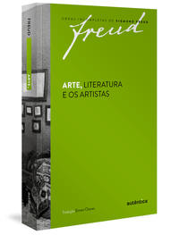 Capa do livro Arte, Literatura e os Artistas, de Sigmund Freud