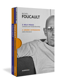 Capa do livro Box - O Belo Perigo e a Grande Estrangeira, de Michel Foucault
