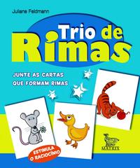 Capa do livro Trio de Rimas, de Juliane Feldmann