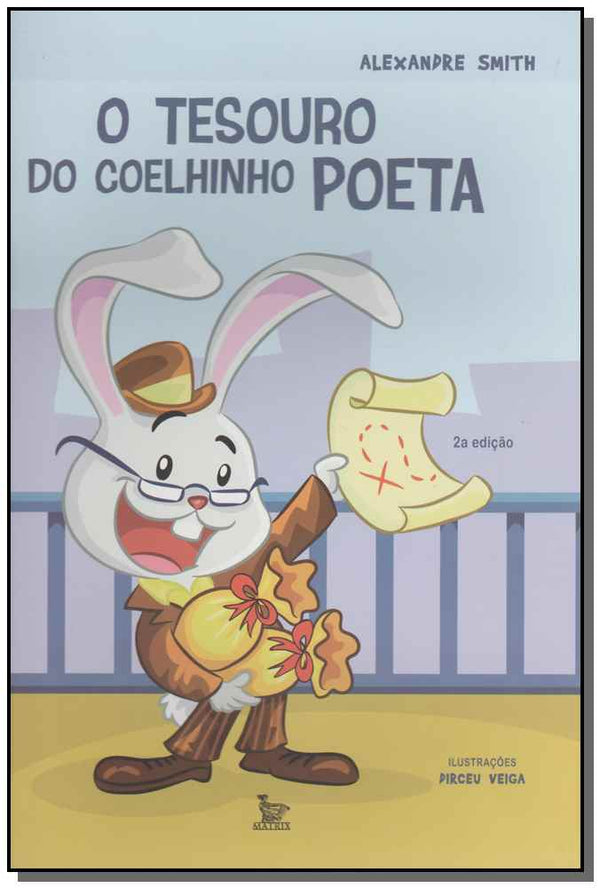 Capa do livro Tesouro do Coelhinho Poeta, o, de Alexandre Smith