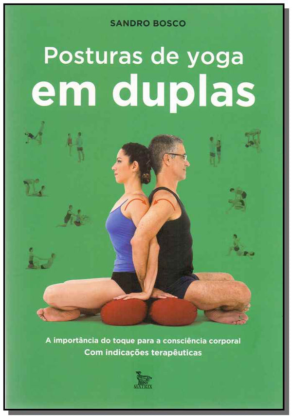 Capa do livro Postura de Yoga em Dupla, de Sandro Bosco