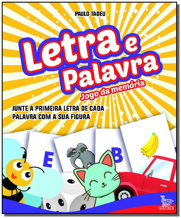 Capa do livro Letra e Palavra, de Paulo Tadeu