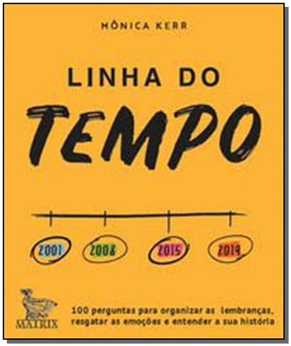 Capa do livro Linha do Tempo, de Monica Kerr