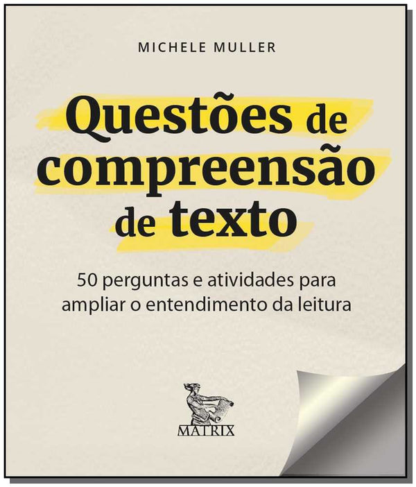 Capa do livro Questões de Compreensão de Texto, de Michele Miller