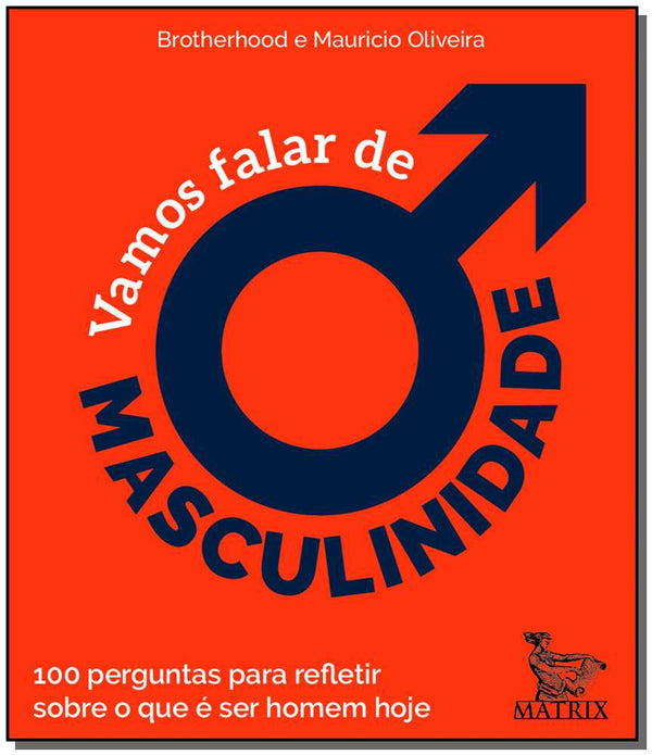 Capa do livro Vamos Falar de Masculinidade, de Mauricio Brotherhood e Oliveira