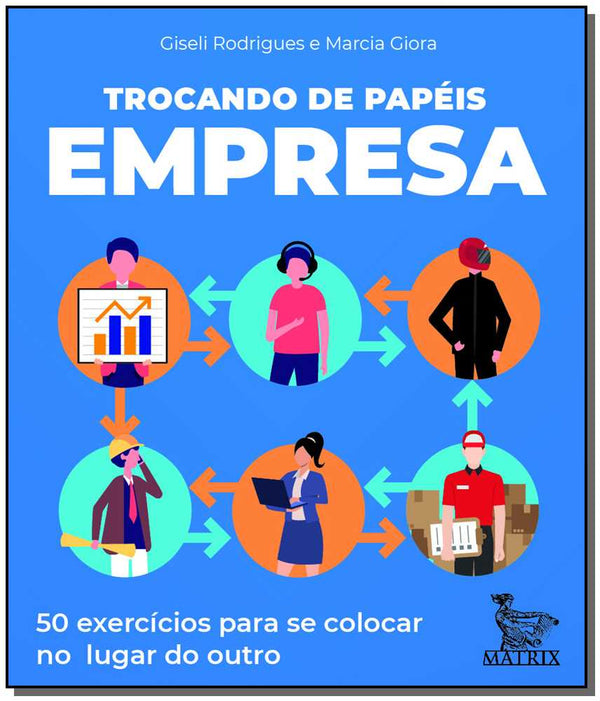 Capa do livro Trocando de Papéis - Empresa, de Giseli Rodrigues, Marcia Giora