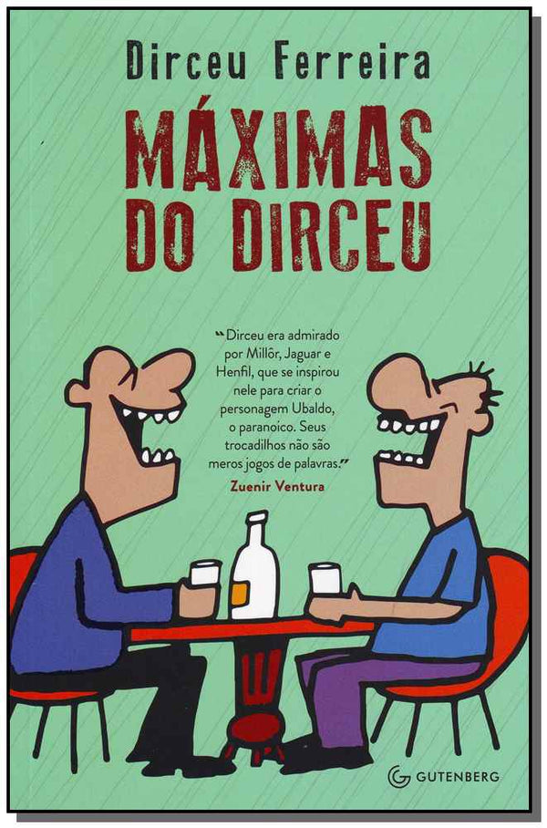 Capa do livro Máximas do Dirceu, de Dirceu Ferreira