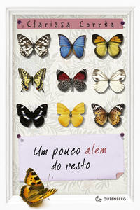 Capa do livro Um Pouco Além do Resto, de Clarissa Correa