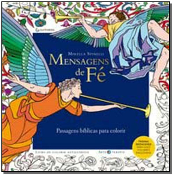 Capa do livro Mensagens de Fé, de Mirella Spinelli