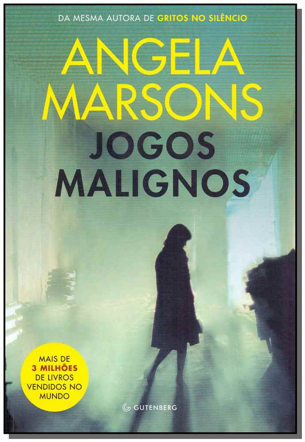Capa do livro Jogos Malignos, de Angela Marsons