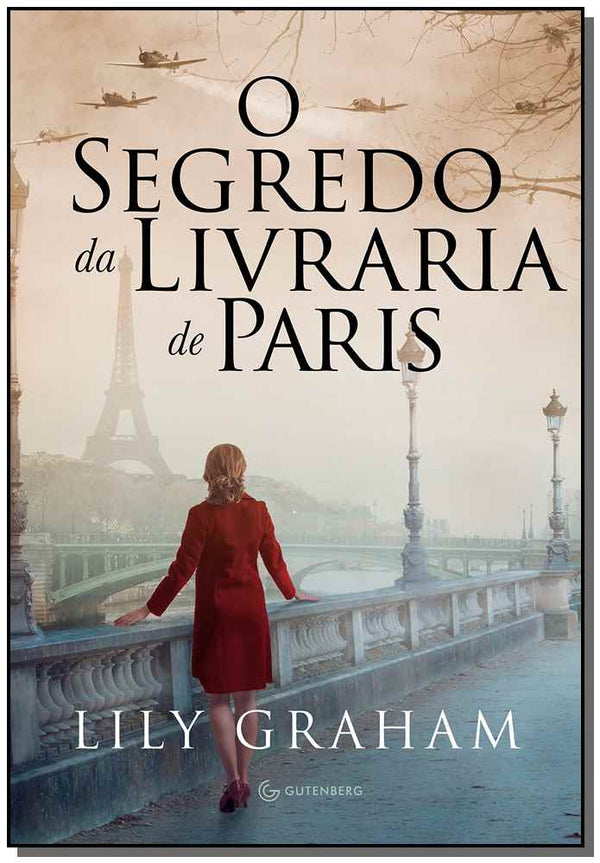 Capa do livro O Segredo da Livraria de Paris, de Lily Graham