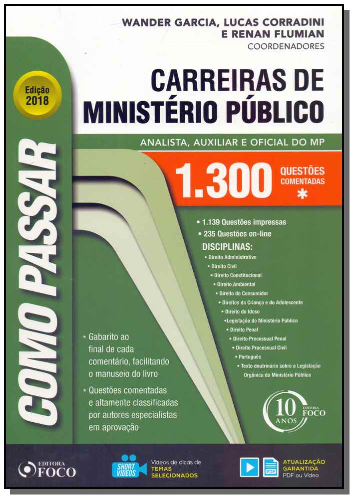 Como Passar em Carreiras de Ministério Público