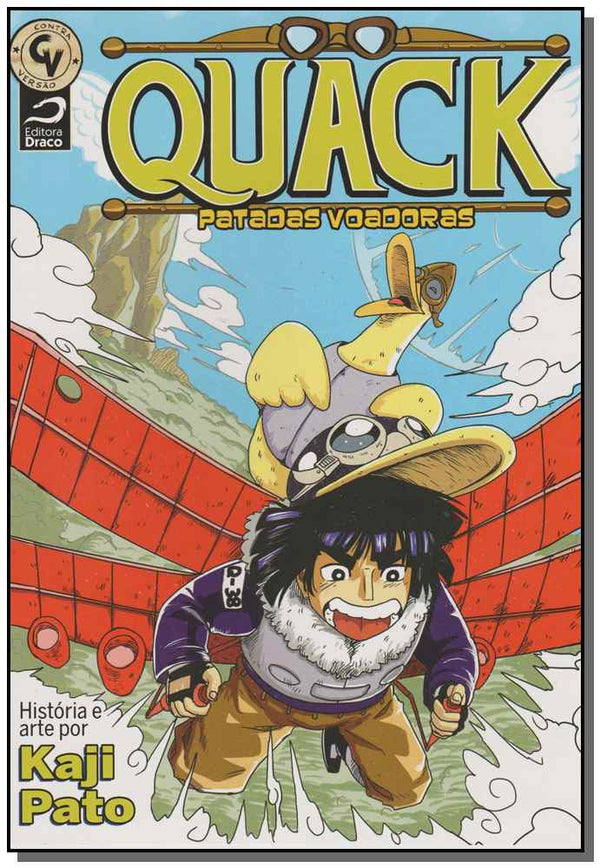 Capa do livro Quack - Patadas Voadoras, de Kaji Pato