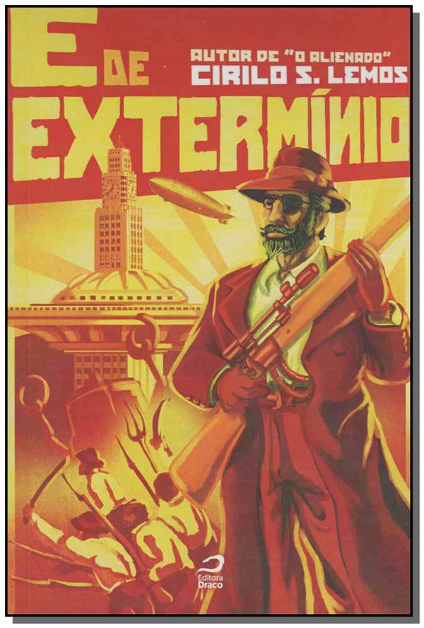 Capa do livro E de Exterminio, de Cirilo S. Lemos