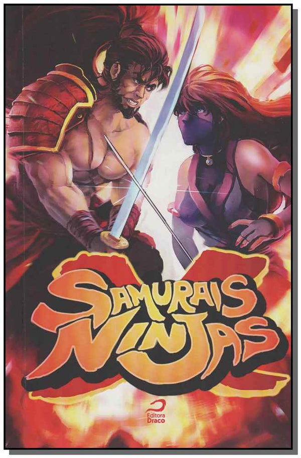Capa do livro Samurais X Ninjas, de Erick Santos / Kasse, Eduardo Cardoso