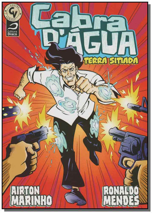Capa do livro Cabra D. Água: Terra Sitiada, de Airton / Mendes, Ronaldo Marinho
