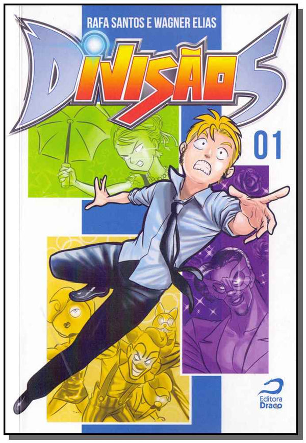 Capa do livro Divisão 5 - Vol. 01, de Rafa Santos