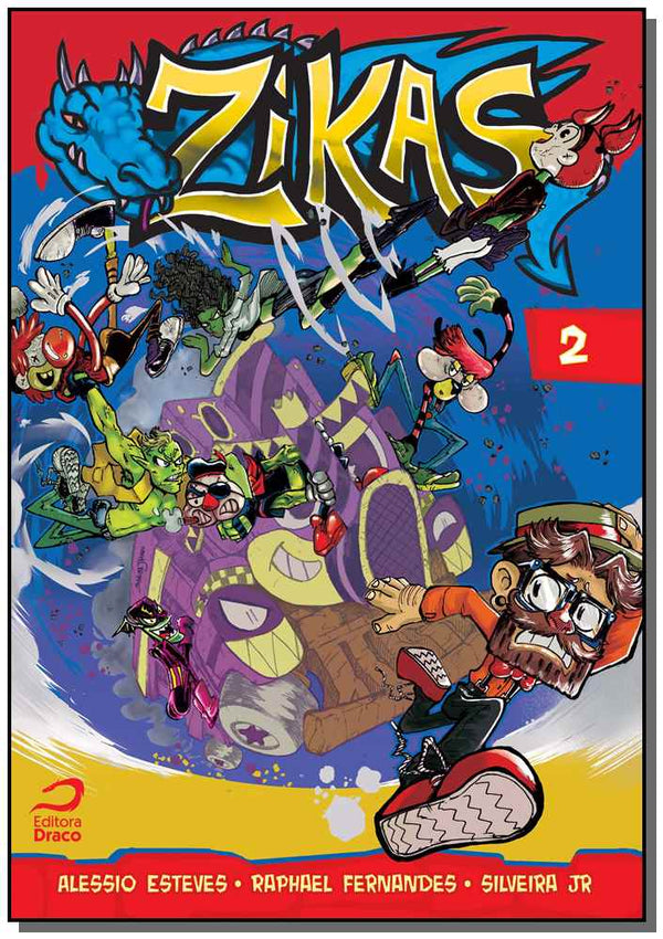 Capa do livro Zikas - Vol.02, de Alessio Esteves, Raphael Fernandes