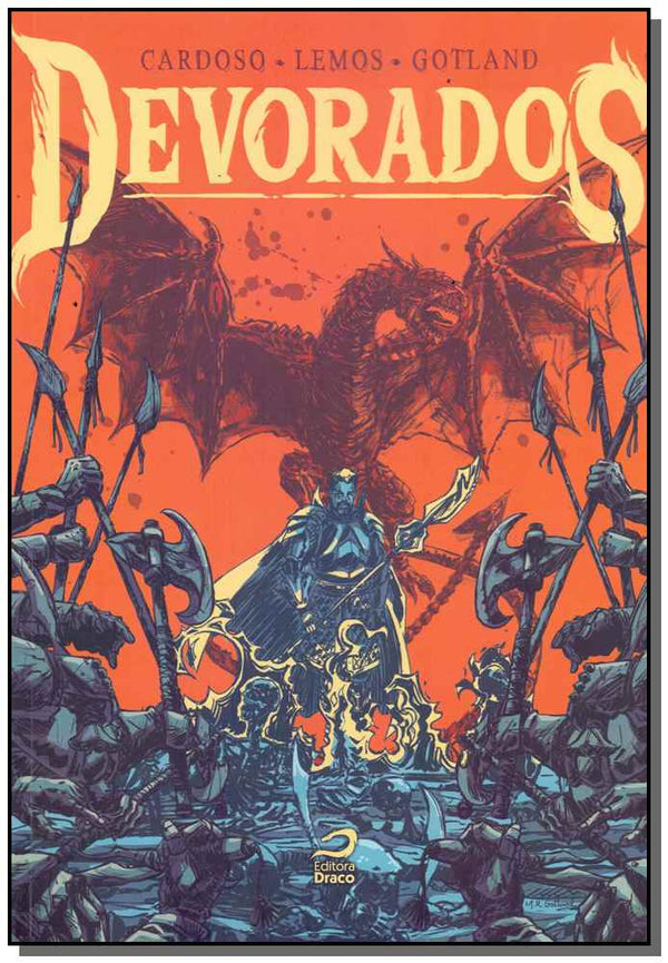 Capa do livro Devorados, de Erick Santos Cardoso, Cirilo S. Lemos