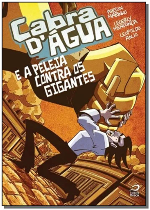 Capa do livro Cabra D´água e a Peleja Contra os Gigantes, de Airton Marinho